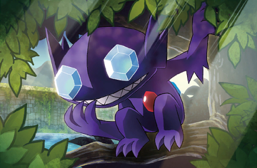 lovepokemontcg:illus. Hitoshi Ariga “Sableye” from Ancient Origins