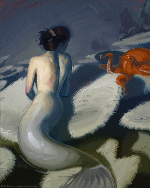 ladytedra:  mermaids by rob rey. 