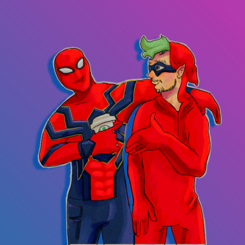 Jackie And Spiderman For Day Three Of The Heroweek