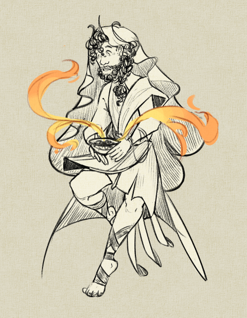 warly as hestia! godess of the home and hearth ( which includes cooking!)i know my style changes dai