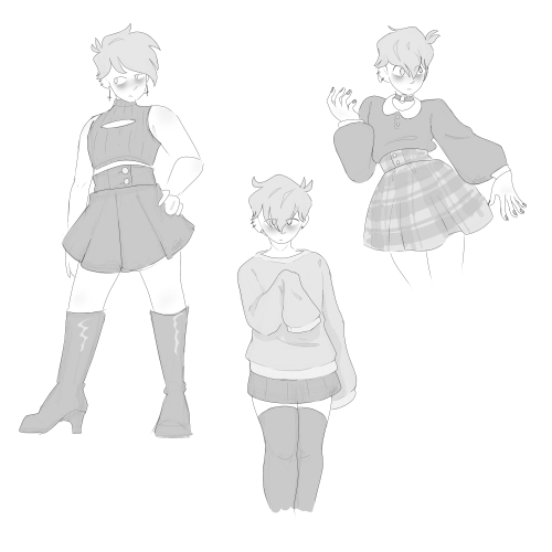 virgil…. in skirts……….