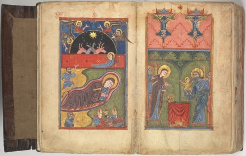 met-medieval-art: Four Gospels in Armenian, Medieval ArtMedium: Tempera and gold on paper; stamped l