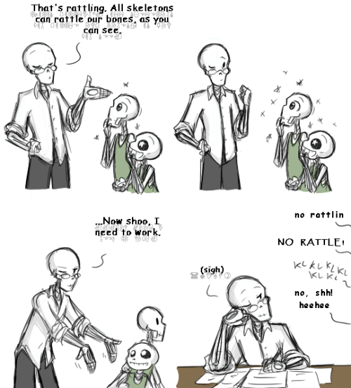 Crossposts from LJ, Also has Gaster ever seen them doing something...