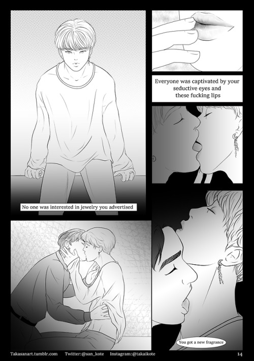 takasanart: Jikook manga “You are my LOVE”. Part 3. To be continued. (⊃｡•́‿&bul