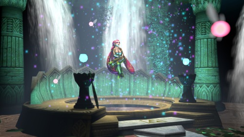 1kmspaint:  Spent most of the morning scene building the next part of the Fountain animation. Originally it had been that it was going to just be scene built with props that I had and as such it kind of looks SORT OF (not really) like the actual Fairy