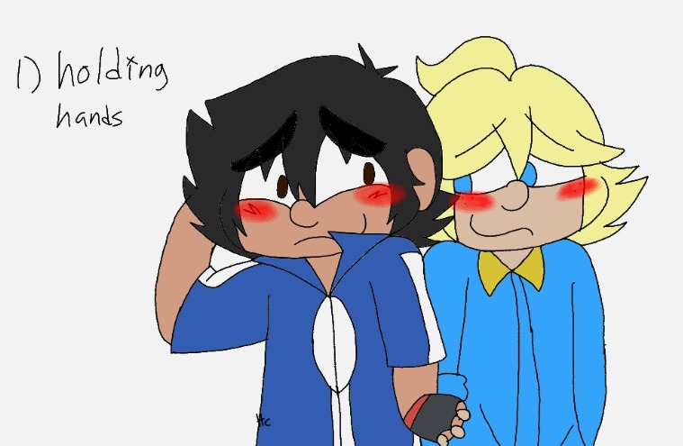 hellacaptor:  30 Day OTP Challenge (Diodeshipping Edition) Day 1: Holding Hands Ughhh