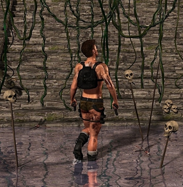 lakesandquarries:  xtoxictears:  gofwd:  What if Lara Croft was a dude? (via videogamesmademegay)