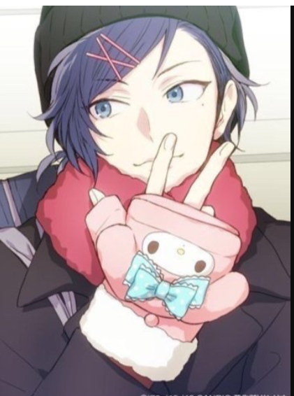 sanriodanshigoods:Super cute!! Yuu with My melody gloves!no official link available