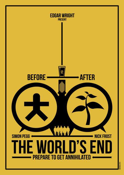 My personal Tribute!
The World’s End, Minimalist Vector Poster!