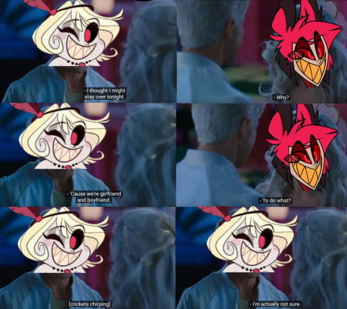 Can You Imagine The Barbie Movie But With Alastor And His Aroace Self Playing The Aroace-coded Protagonist?