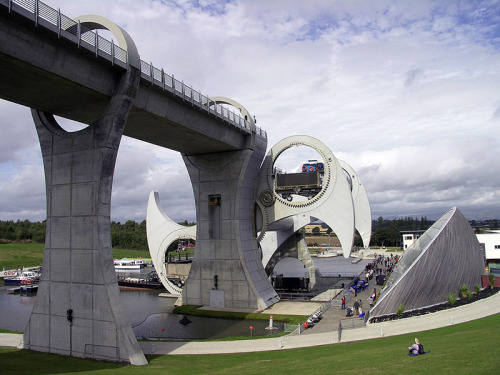 The Falkirk Wheel – Scientist of the DayThe Falkirk Wheel, a boat lift in central Scotland, opened M