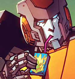 minalady: Transformers Drinking/Eating
