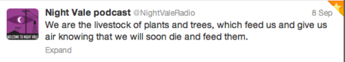 fromprydonwithlove:  the night vale twitter confuses me so much though cuz sometimes