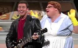 Popculturebrain:  Adam Sandler’s Musical Tribute To Chris Farley In His Netflix