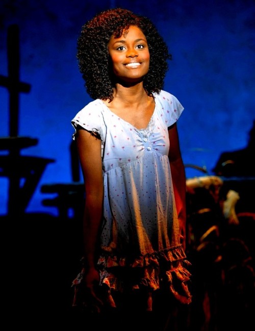 sweetcharity:Denée Benton in The Book of Mormon (2014)