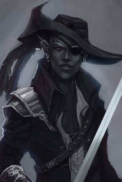 we-are-rogue:  Jarlaxle Baenre by NeexSethe