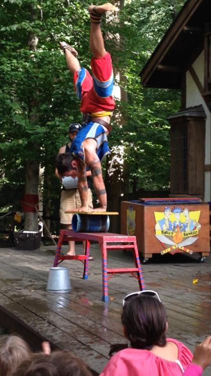 a-study-in-timey-wimey:  Barely Balanced at the Maryland Renaissance Festival
