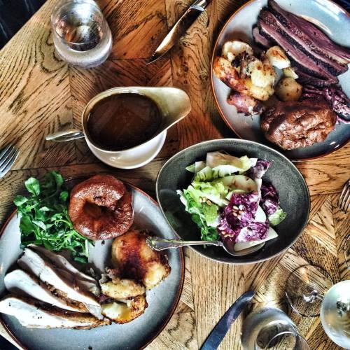 Sometimes all you need is a good Yorkshire pudding, roast potatoes and a spanking gravy. Screw the m