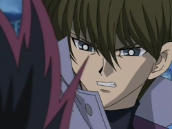 yugiohchildhood:  thatonemate:  shadowwhisper123:  Yugi ascending to an even higher level of badass.    He’s practically saying “You want some of this, you bitch?”  I love his scene so much