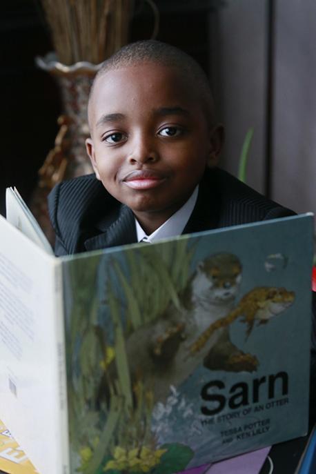 hernudes:  artistic-inclination:  blackgirlsprettythings:  prominent-afro-history:  “Joshua Beckford learned to read fluently by the time he was two and a half and taught himself to touch-type on a computer before he could write using a pencil.He can