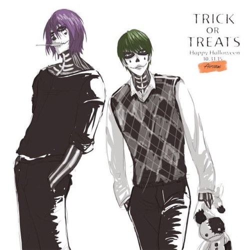 desytha: Trick Or Treat Kuroko no basket ewe se ven bien sexys de parcas todos