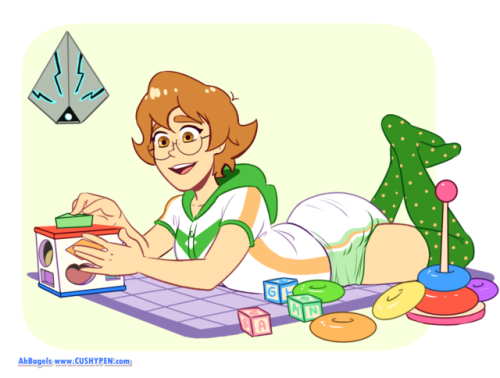 ah-bagels: Some commission work from my Cushypen sketchbook~ Pidge is only under the best supervisio