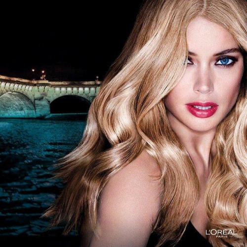 Doutzen Kroes for L'oreal Paris.