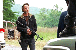 andy-clutterbuck:  Rick Grimes in “Not Tomorrow Yet” 