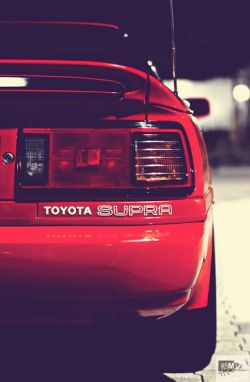 tunedandracecars:  Toyota Supra