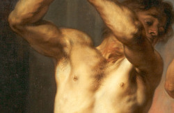 srednod:  De Smidse van Vulcanus (detail) in the Oranjezaal, Huis ten Bosch  Theodoor van Thulden 1649 