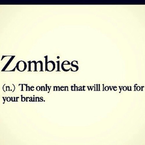 Zombies will love you for what you have inside… your brains! #zombie #brains #ZRA #zombies #a