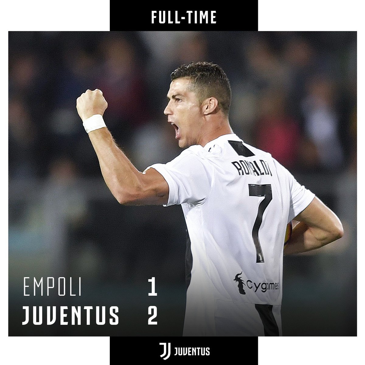 Cristiano Ronaldo GOAL - Empoli vs Juventus 1-2 animated gif
