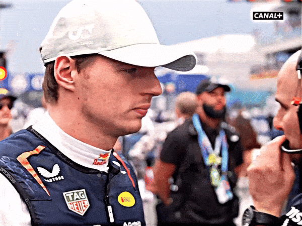 Lots Of Smiles From Max And Gp Before The Race, Miami Gp 2025