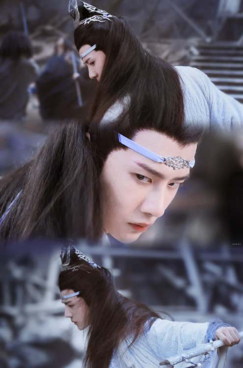 ❄️ Wang YiBo  •  Lan WangJi王一博  •  藍忘機 The Untamed / 陳情令  (2019)Cr:  初南宿清月王一博 · Wang Yibo · หวังอี้ป