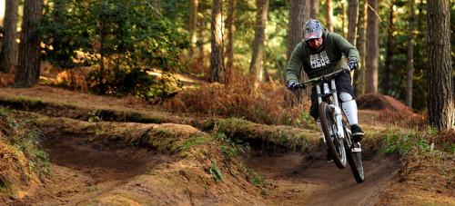 fuckyeahmountainbiking: Getting the power down… by Feral Marmot Mountain Bike Photography on Flickr.