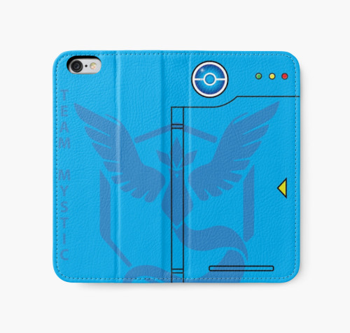 patmakesart: Hey everyone! With all the hype, I designed some team based Pokedex phone cases for you