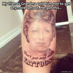 lmao.   Best “fuck you grandma”