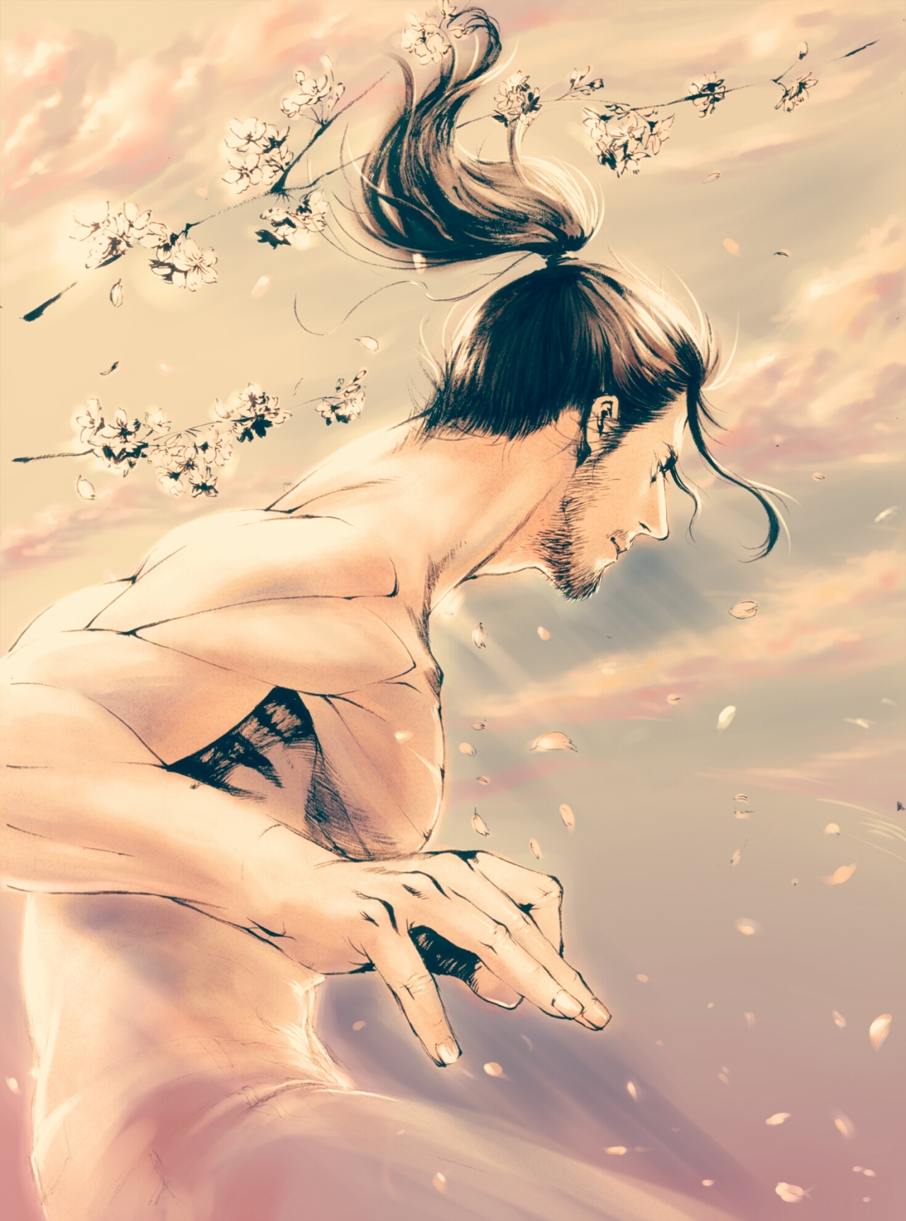 higemen:  Jetstream Sam from Metal Gear Rising: Revengeance by 布団猿. 