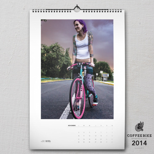 dgjcgarcia:  Dirección de Arte de Calendario Coffee Bike 2014 Participación de 12 fotógrafos entre e