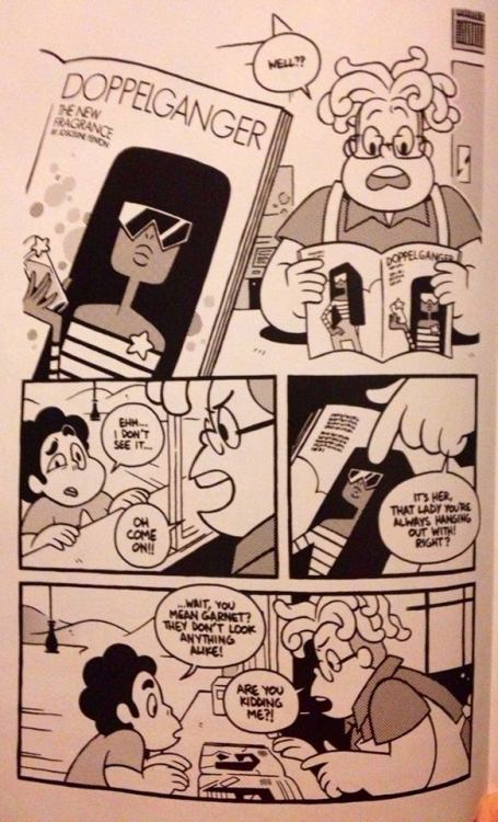 the-world-of-steven-universe:  Haha, this mini comic is great! x3  hehehe X3
