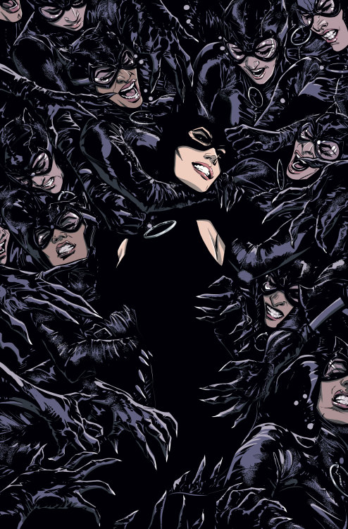 prismatika:Joelle Jones cover art for Catwoman #2 (2018)