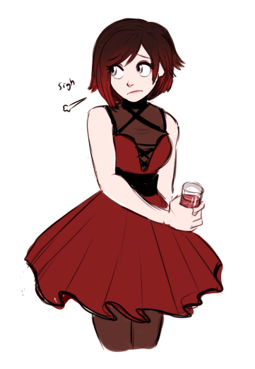 confession: ruby’s dance dress was the only one i liked lm ao