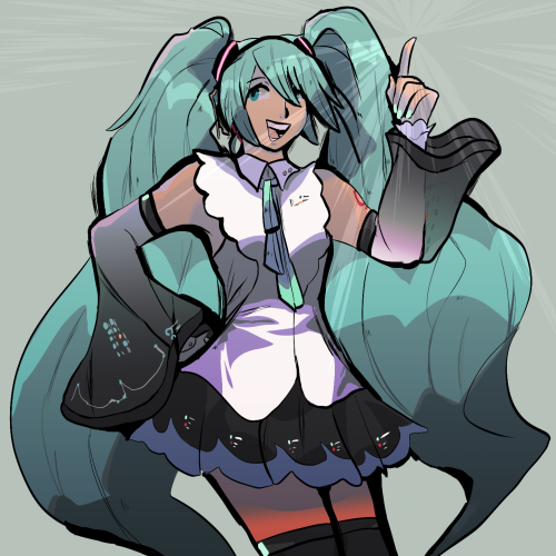 yolkghost:Happy Miku Monday!