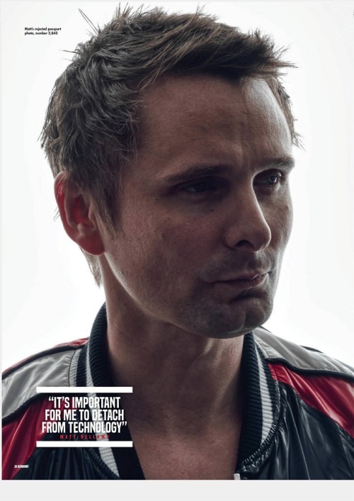Muse on the new issue of Kerrang!Thanks to Elom8 on reddit