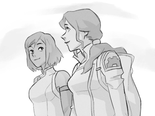  sketching korrasami for serotonin 