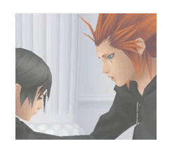 acelestialwish-blog:   Kingdom Hearts friendships (1/?) - Axel &amp; Xion