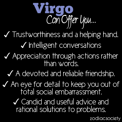 About virgos things 30 Valiant