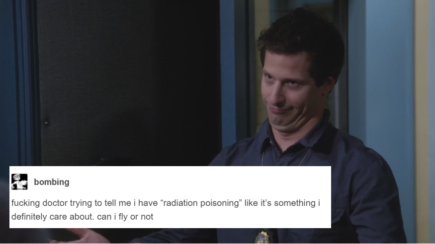 phil-the-stone:  Jake Peralta: Human Disaster, Part 2 (His Efforts Have Doubled But