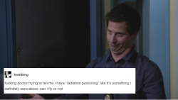 phil-the-stone:  Jake Peralta: Human Disaster,