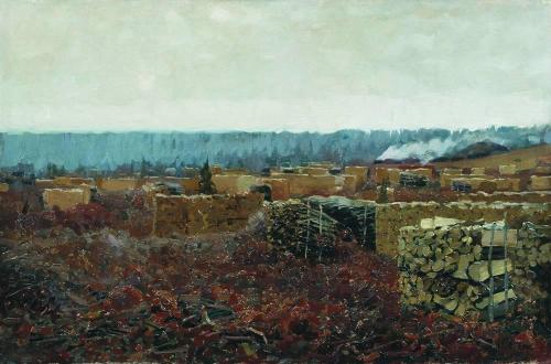 Felling, 1898, Isaac Levitan